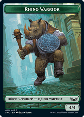 Rhino Warrior Token - Foil